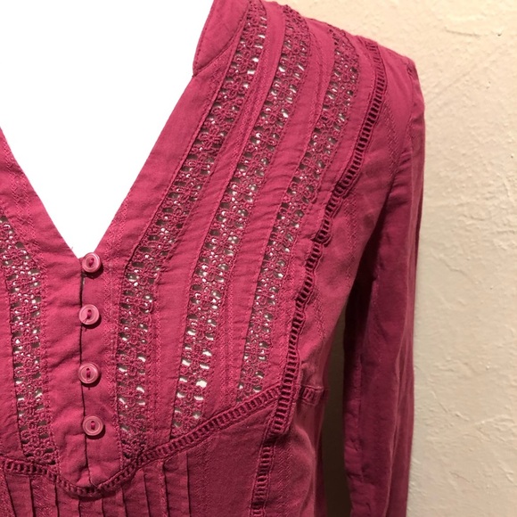 {Free People} Cranberry Tunic - Picture 2 of 2